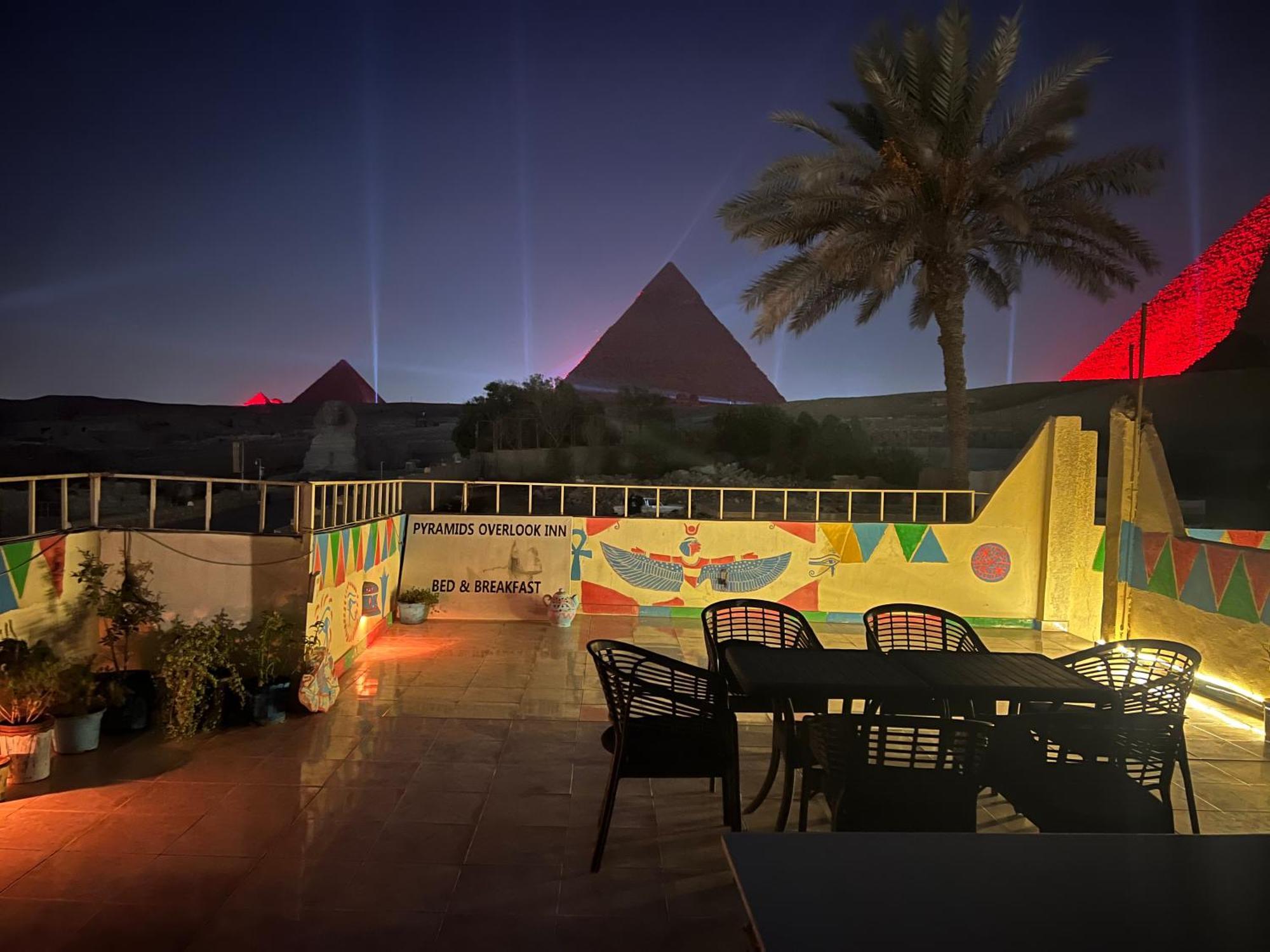 Pyramids Overlook Inn Kafret el-Gabal Dış mekan fotoğraf
